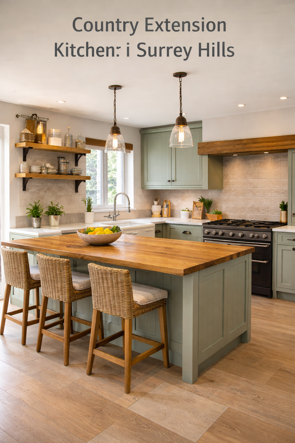 Country Extension Kitchen - kitchen project by Fini’s Kitchens