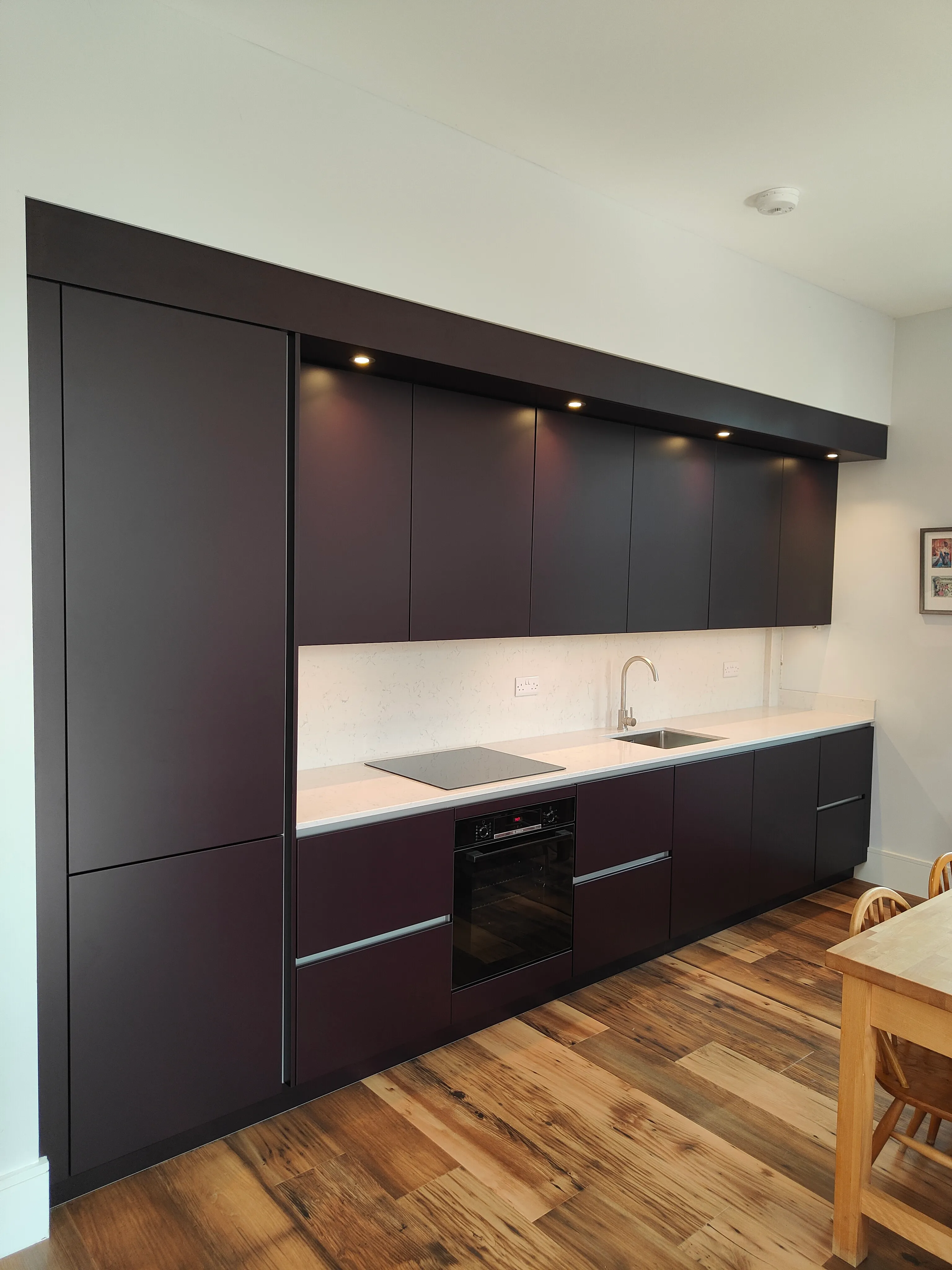 A finished Fini’s Kitchens project in a real family home.